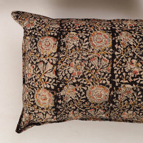 Black - set of 2 kalamkari cotton pillow covers 33