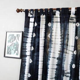 Shibori Tie-Dye Cotton Door Curtain