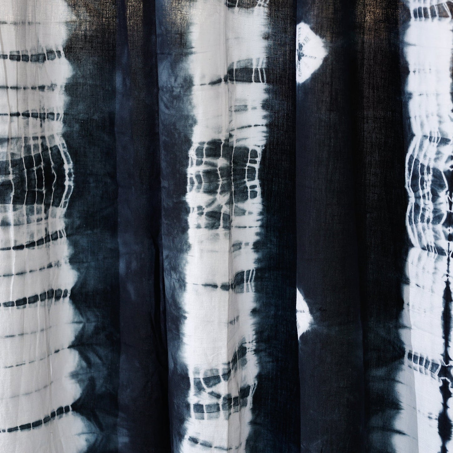 Shibori Tie-Dye Cotton Door Curtain