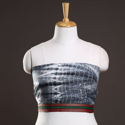 Buy Shibori Tie-Dye Cotton Blouse Piece 