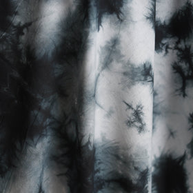 Shibori tie-dye pure mul cotton fabric 04 - handcrafted