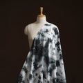 Shibori tie-dye pure mul cotton fabric 04 - handcrafted