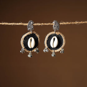 Shifa Jute Fabart Handmade Earrings