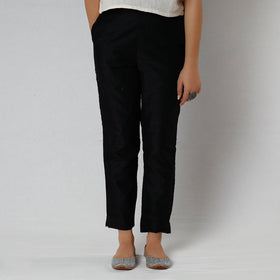 Buy Silk Tapered Casual Pant for Women Online at iTokri.com