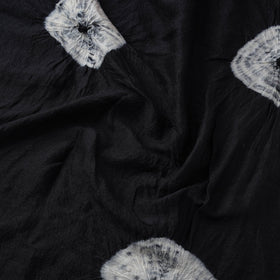 Silk tie-dye shibori fabric with zari border 36