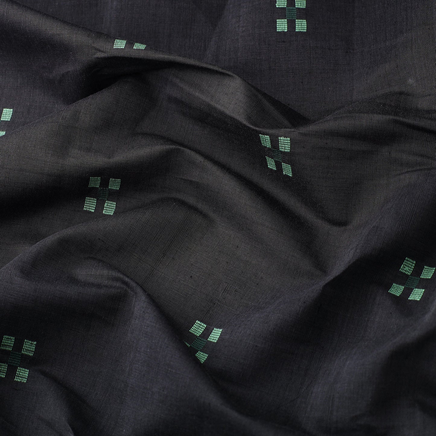  Srikakulam Jamdani Buti Pure Handloom Cotton Fabric 