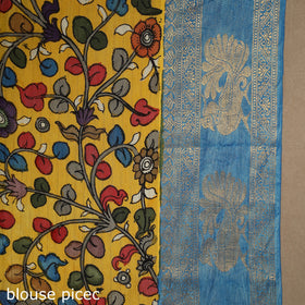 Black - srikalahasti handloom cotton handpainted pen