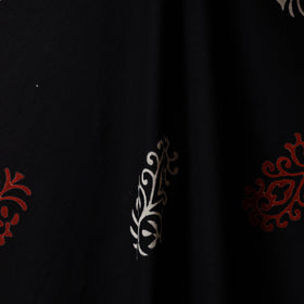 Black - syahi begar bagru cotton fabric 22 - handcrafted