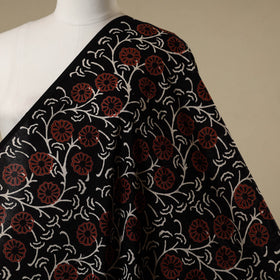 Black - syahi begar bagru cotton fabric 31 - handcrafted