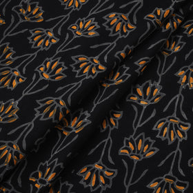 Syahi begar cotton hand block bagru print fabric 03