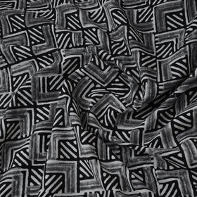 Syahi begar cotton hand block bagru print fabric 08