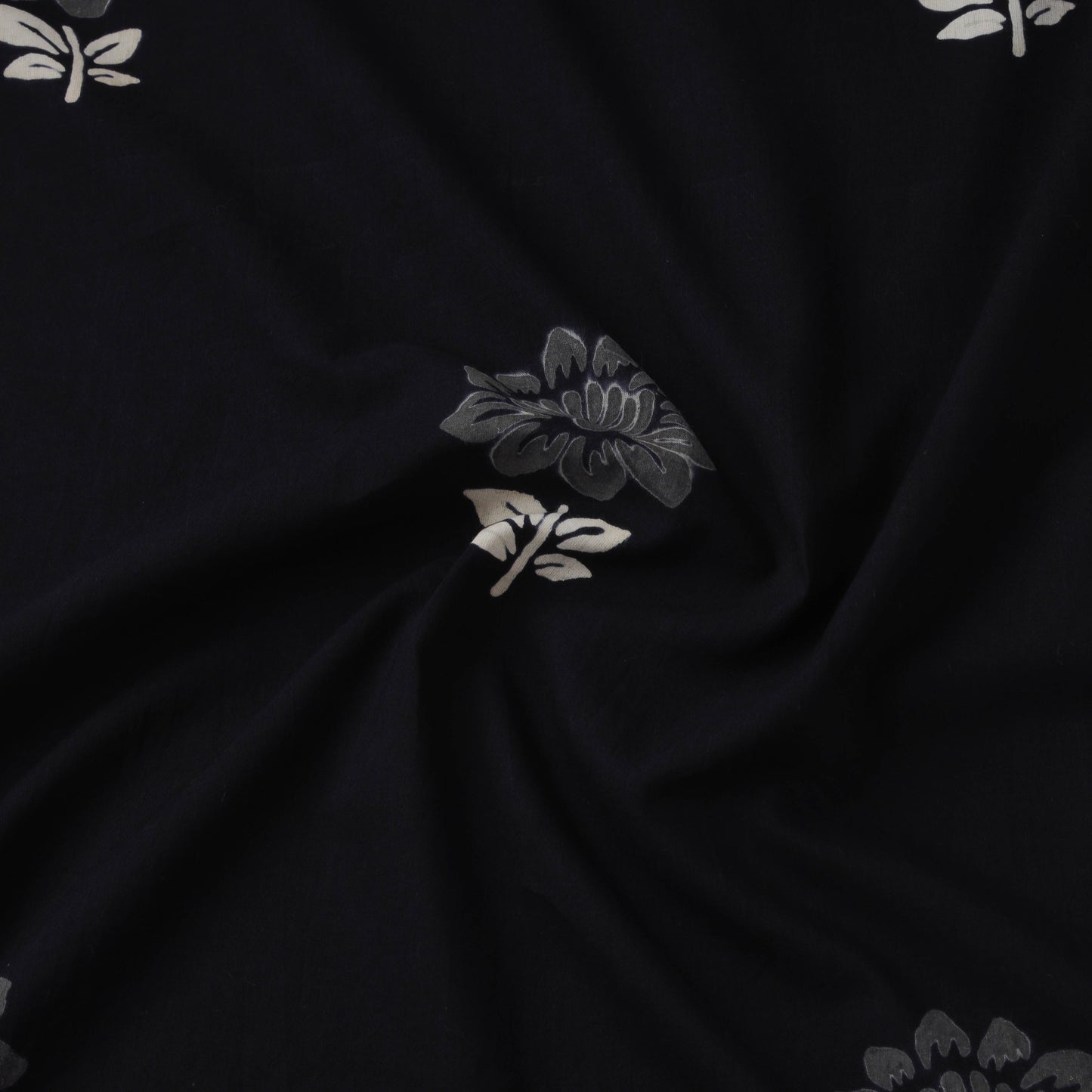 Syahi begar cotton hand block bagru print fabric 09