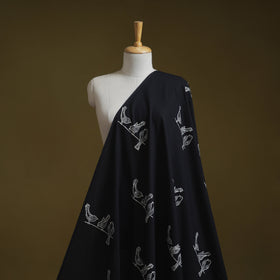 Syahi begar cotton hand block bagru print fabric 11