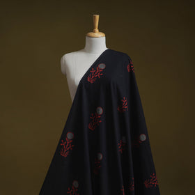 Syahi begar cotton hand block bagru print fabric 13