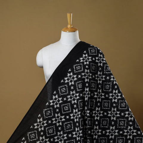 Telia rumal handloom cotton pochampally double ikat fabric