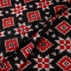 Telia rumal handloom cotton pochampally double ikat fabric