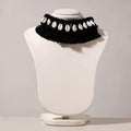  Thread & Seashell Work Handmade Macrame Choker Necklace 