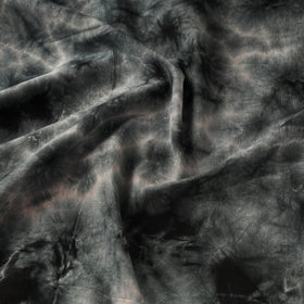 Buy Black Tie-Dye Cotton Shibori Fabric Online