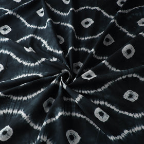  Black Tie & Dye Pure Cotton Shibori Fabric 