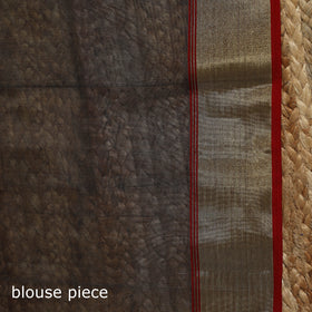 Black - traditional buta handloom zari work chanderi silk