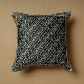  Traditional Pure Banarasi Handwoven Silk Zari Cushion Cover Online at iTokri.com