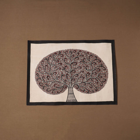 Handpainted madhubani painting by hira devi (22 x 30 in) 16