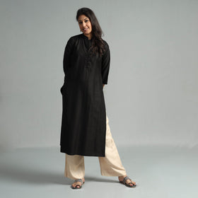  Tussar Silk Plain Kurta