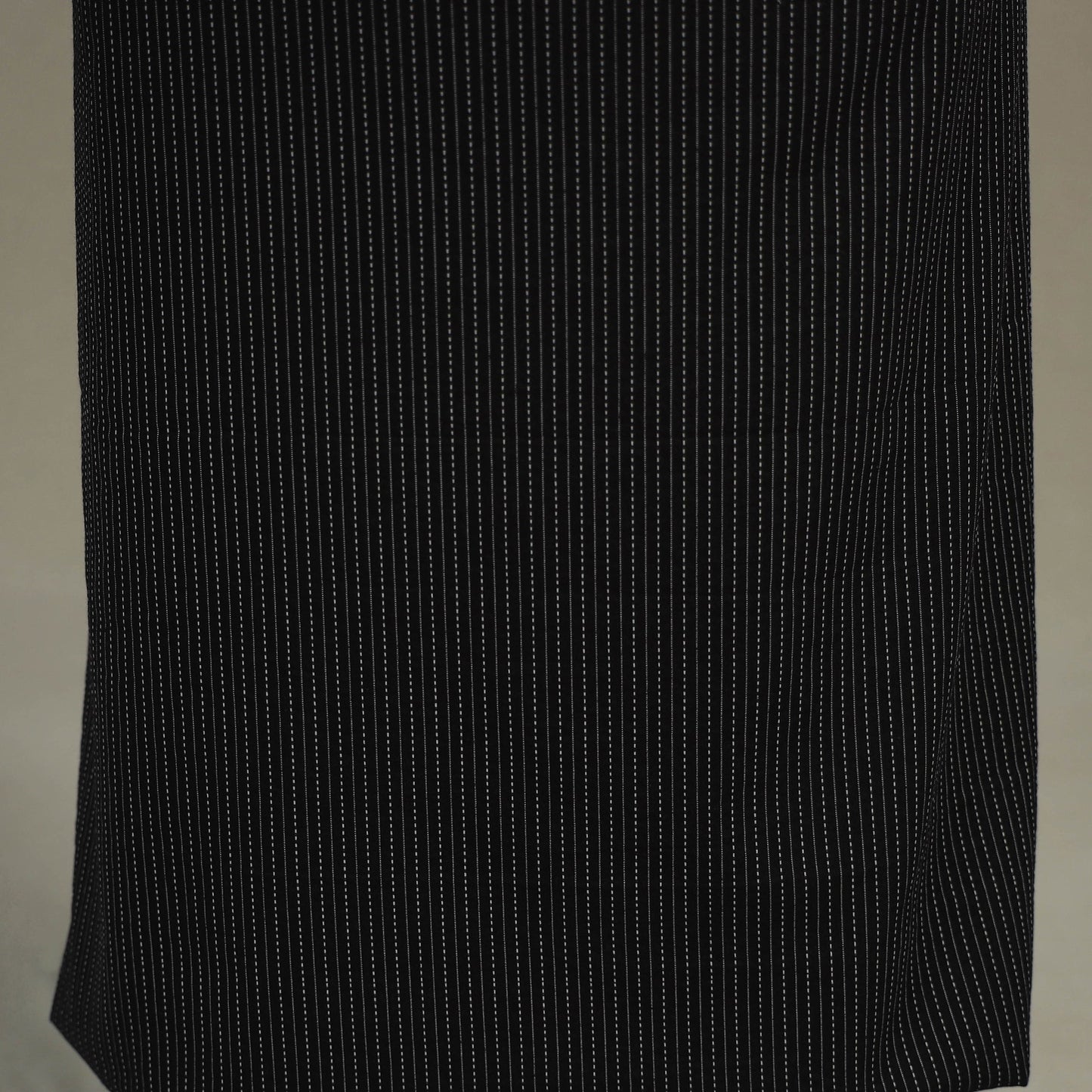 Black Unstitched Plain Cotton Kurta Material