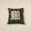 Buy Vanaspati Patch Ikat Cushion Cover
