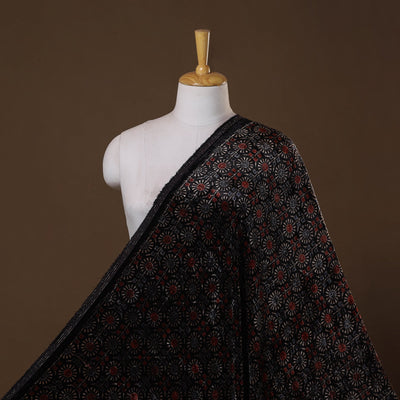 Velvet natural dyed hand fabric 12 - handcrafted