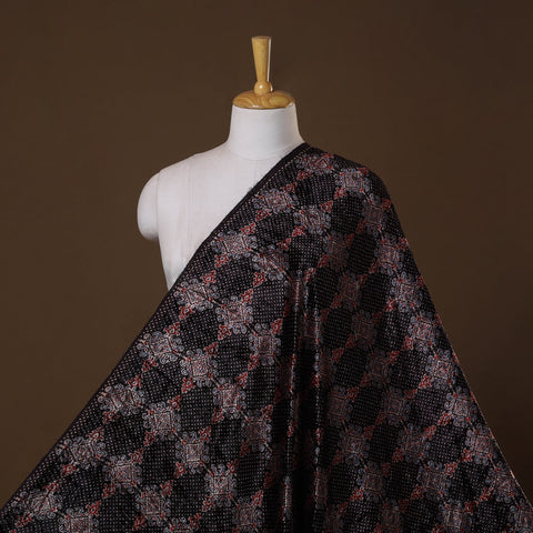 Velvet natural dyed hand fabric 21 - handcrafted