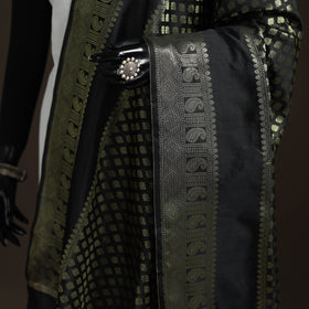 Zari work banarasi silk dupatta 24 - handcrafted