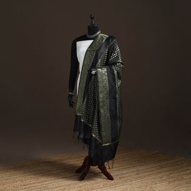 Zari work banarasi silk dupatta 24 - handcrafted