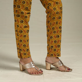 Block print cotton elasticated ajrakh palazzo 07 - s