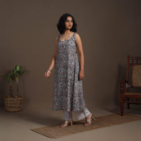 Cotton a-line sanganeri kurta 10 - handcrafted