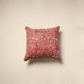 Cotton sanganeri cushion cover 110 - handcrafted