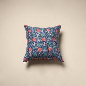 Cotton sanganeri cushion cover 121 - handcrafted