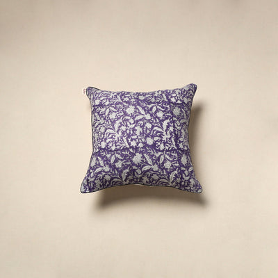 Cotton sanganeri cushion cover 137 - handcrafted
