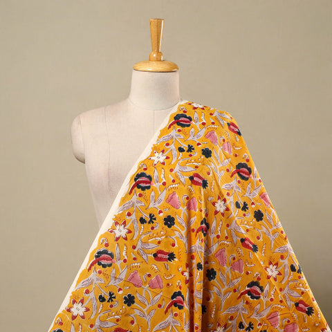 Block Print Cotton Sanganeri Fabric