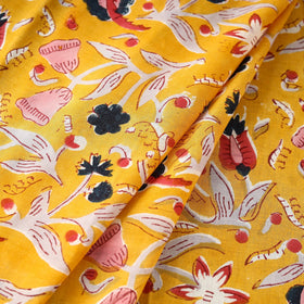 Block Print Cotton Sanganeri Fabric
