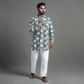 Shop Sanganeri Kurta for Men - Elegant Block Print Design