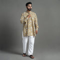 Shop Sanganeri Kurta for Men - Elegant Block Print Design