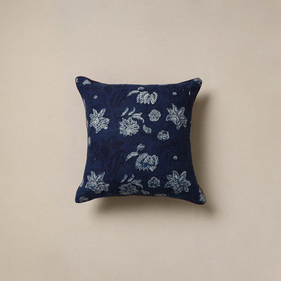 Indigo bagru cushion cover 15 - handcrafted
