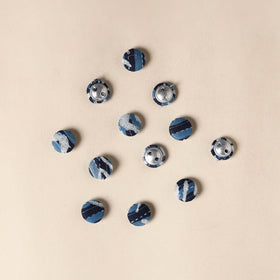  Handmade Fabric Button Small at iTokri