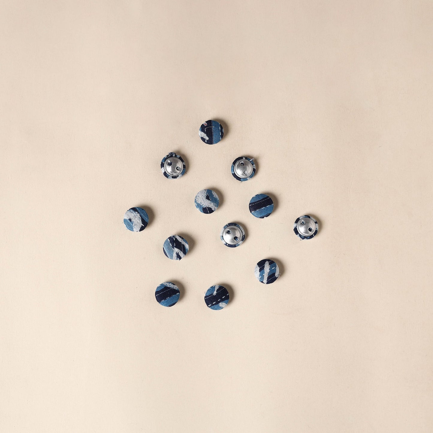  Handmade Fabric Button Small at iTokri