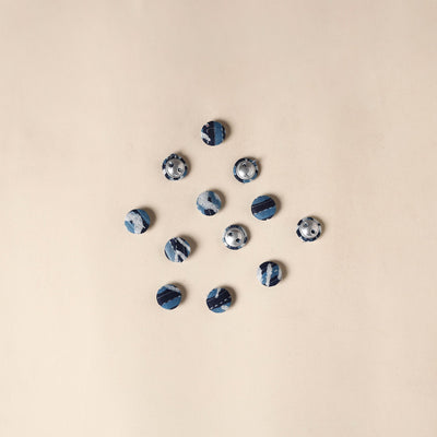  Handmade Fabric Button Small at iTokri