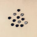 1.5cm handmade fabric small button (set of 12) 05