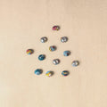 1.5cm handmade fabric small button (set of 12) 20