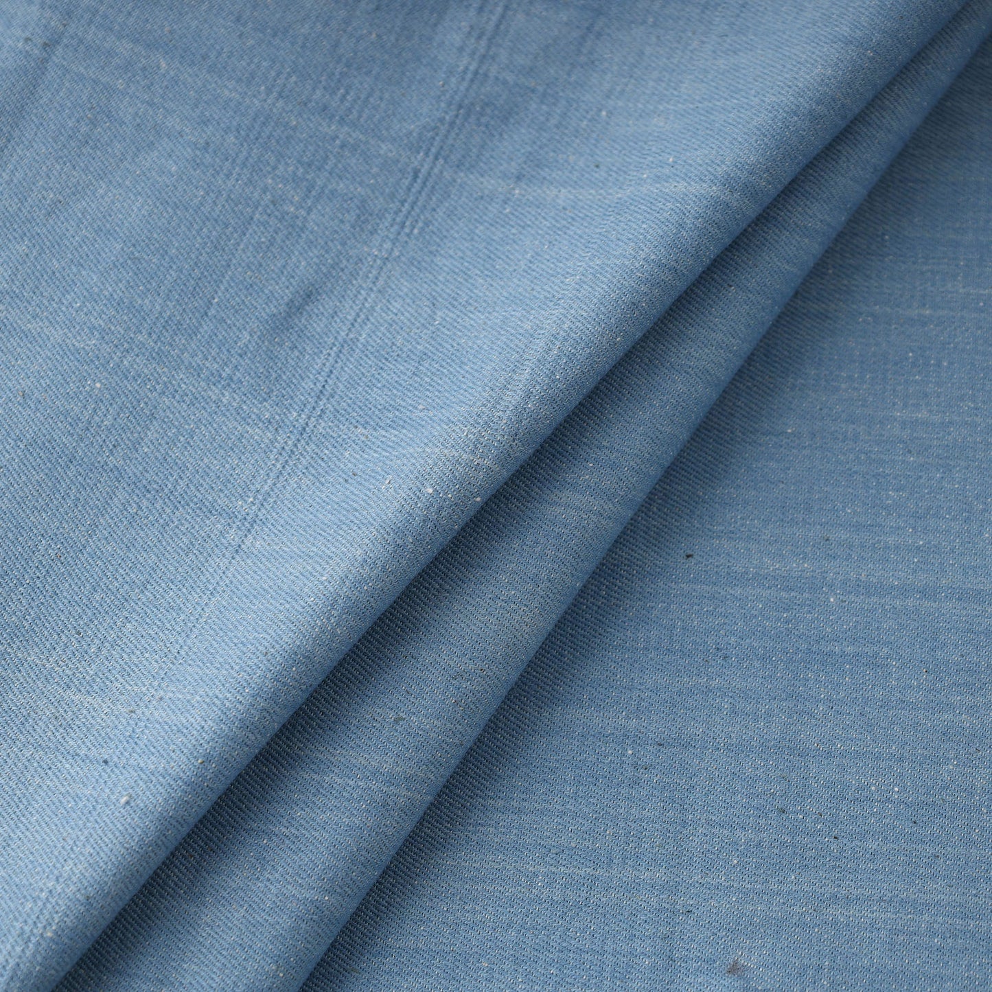  2/40 Twill Cotton Handspun Handloom Natural Dyed Plain Fabric 12 