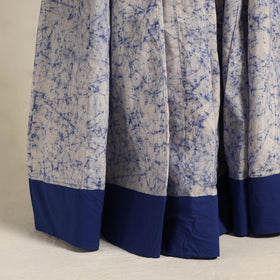 Blue 24 Kali Patchwork Batik Print Cotton Long Skirt